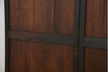 ★古民具・骨董　使い込まれた帯戸(板戸)2枚セット