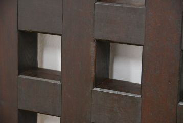 アンティーク雑貨　★古民具・骨董　明治時代、古い豪商の蔵で使われていた重厚な格子材?