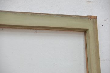 ★昭和レトロ　ペンキの剥げたガラス戸一枚(引き戸)