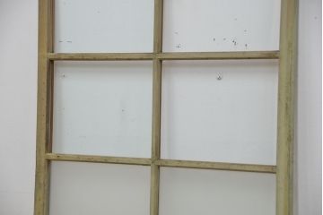 ★昭和レトロ　ペンキの剥げたガラス戸一枚(引き戸)