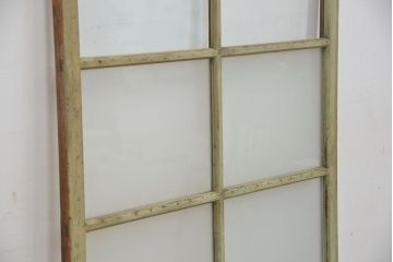 ★昭和レトロ　ペンキの剥げたガラス戸一枚(引き戸)