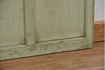 ★昭和レトロ　ペンキの剥げたガラス戸一枚(引き戸)