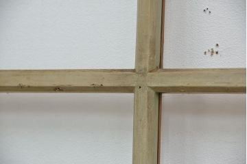 ★昭和レトロ　ペンキの剥げたガラス戸一枚(引き戸)