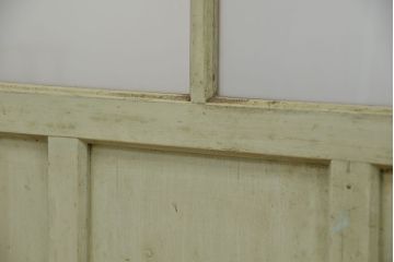 ★昭和レトロ　ペンキの剥げたガラス戸一枚(引き戸)