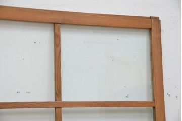 ★昭和レトロ　ペンキの剥げたガラス戸一枚(引き戸)