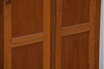 レトロ家具　昭和レトロ　1960年代シンプルなアンティーク三連ロッカー?