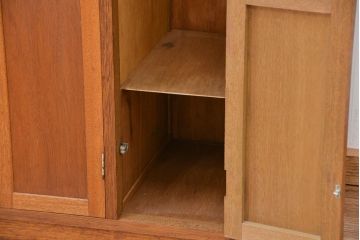 レトロ家具　昭和レトロ　1960年代シンプルなアンティーク三連ロッカー?