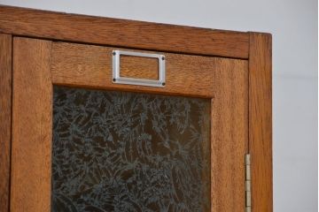 レトロ家具　昭和レトロ　1960年代シンプルなアンティーク四連ロッカー
