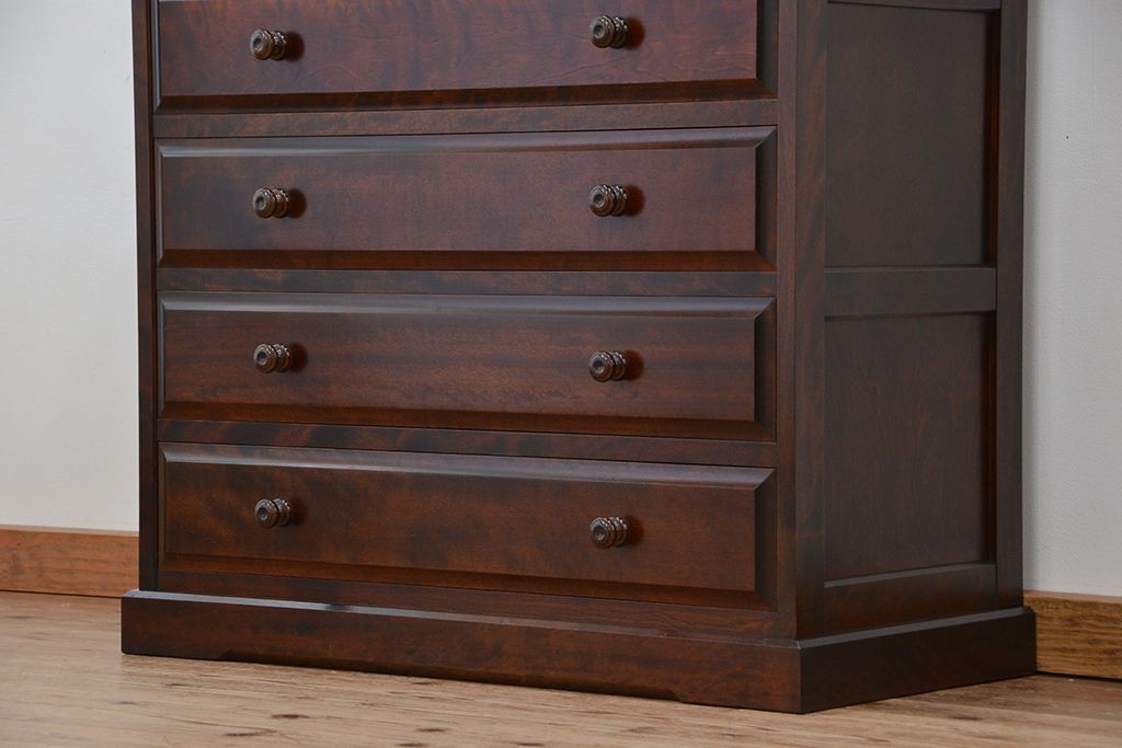 中古　北海道民芸家具チェスト(整理タンス、整理箪笥)定価24万円