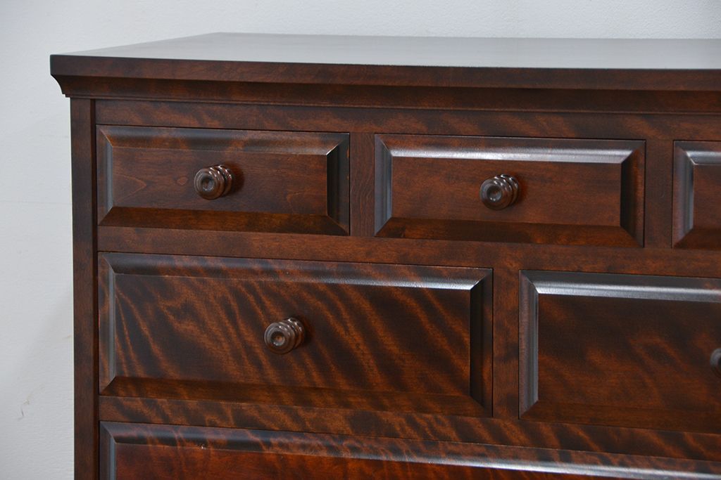 中古　北海道民芸家具チェスト(整理タンス、整理箪笥)定価24万円