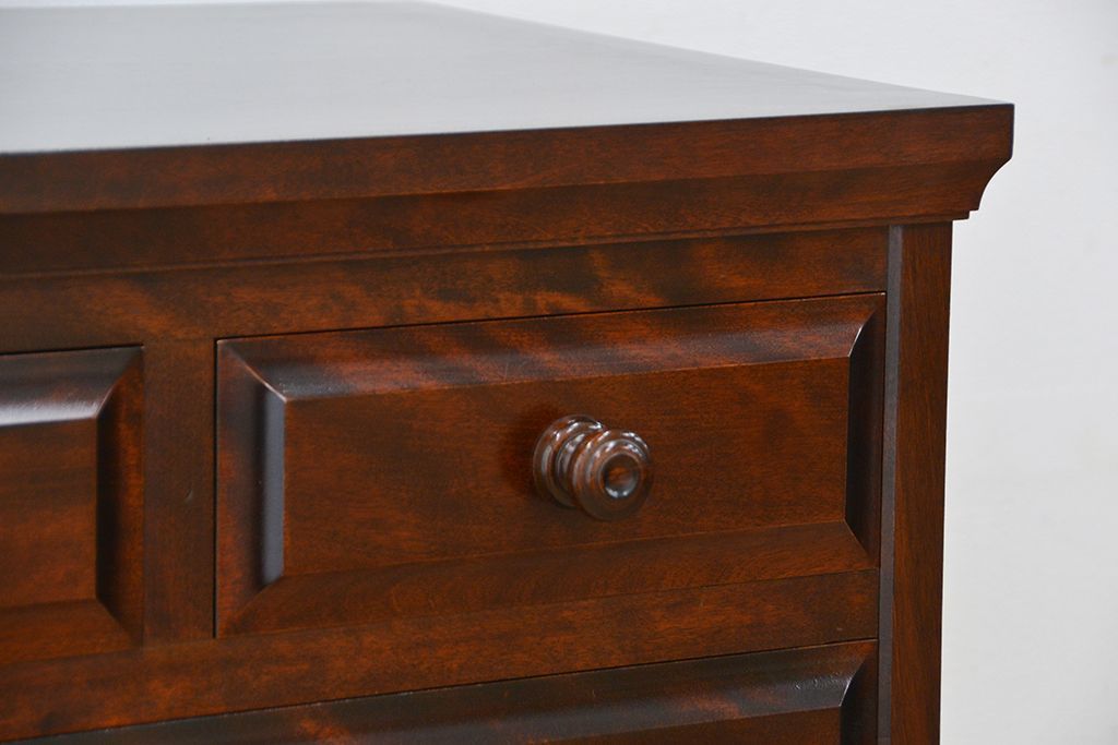 中古　北海道民芸家具チェスト(整理タンス、整理箪笥)定価24万円