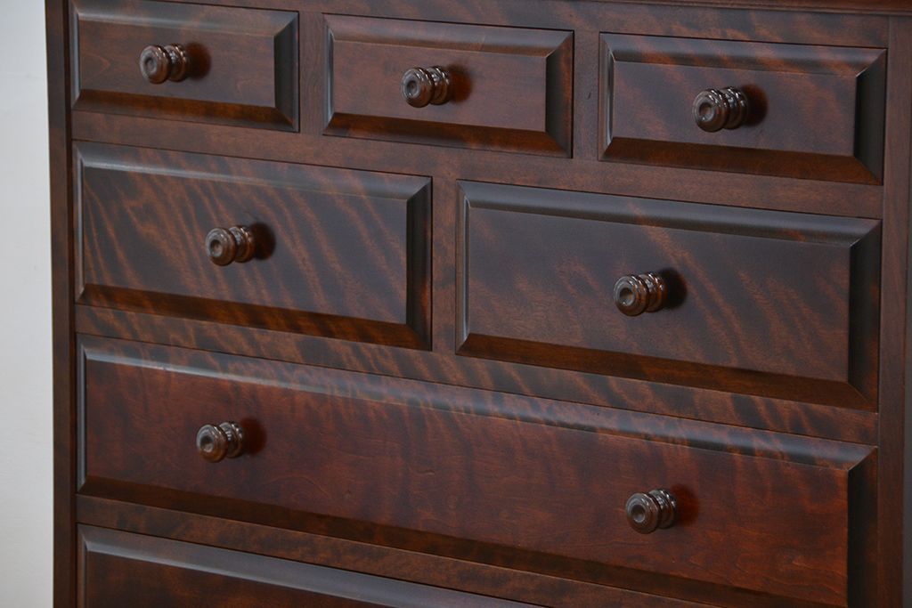 中古　北海道民芸家具チェスト(整理タンス、整理箪笥)定価24万円