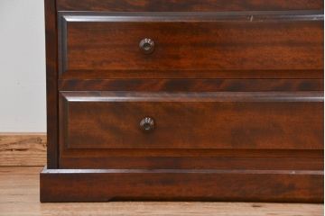 中古　北海道民芸家具チェスト(整理タンス、整理箪笥)定価24万円