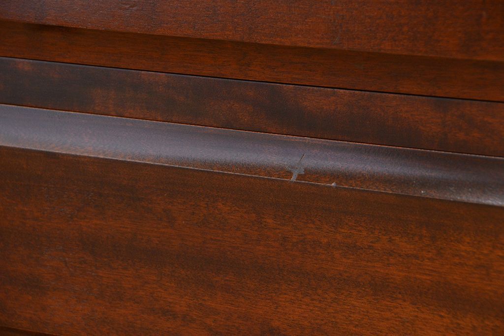 中古　北海道民芸家具チェスト(整理タンス、整理箪笥)定価24万円