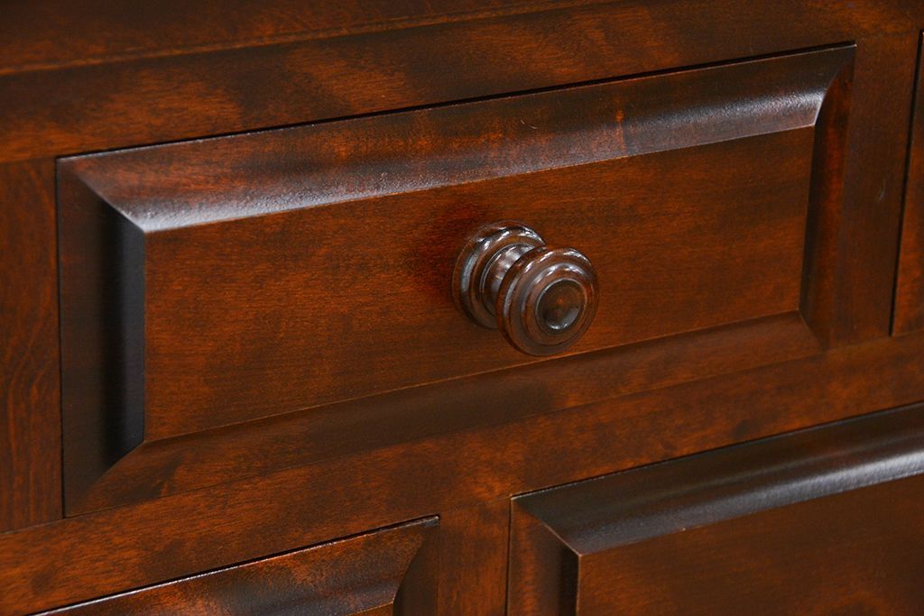 中古　北海道民芸家具チェスト(整理タンス、整理箪笥)定価24万円