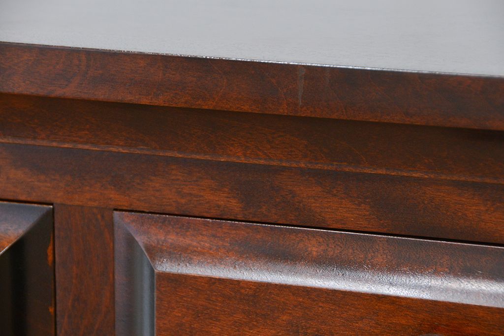 中古　北海道民芸家具チェスト(整理タンス、整理箪笥)定価24万円