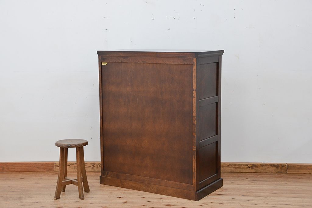 中古　北海道民芸家具チェスト(整理タンス、整理箪笥)定価24万円