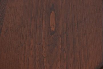 アンティーク家具　アンティーク　古い栓材の折りたたみ丸型ちゃぶ台
