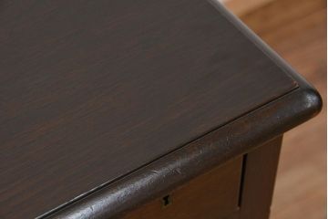 ビンテージ家具　1960年代　上品な片袖机(テーブル)
