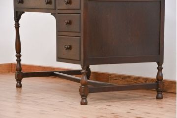ビンテージ家具　1960年代　上品な片袖机(テーブル)