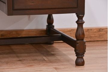 ビンテージ家具　1960年代　上品な片袖机(テーブル)