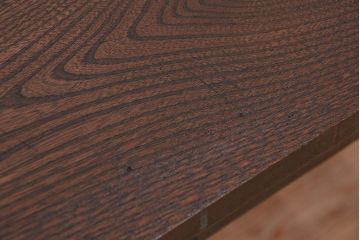 アンティーク家具　アンティーク　古いナラ材!シックな平机(テーブル、作業台)