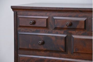 中古　北海道民芸家具　整理箪笥(チェスト、タンス)定価約24万円