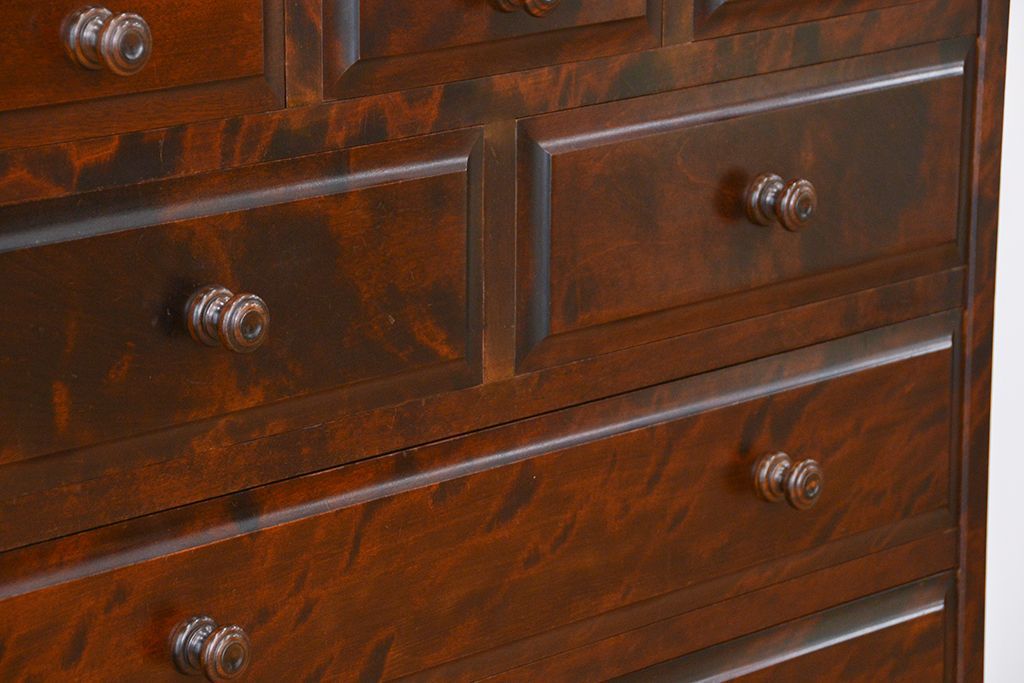 中古　北海道民芸家具　整理箪笥(チェスト、タンス)定価約24万円