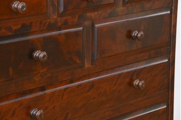 中古　北海道民芸家具　整理箪笥(チェスト、タンス)定価約24万円