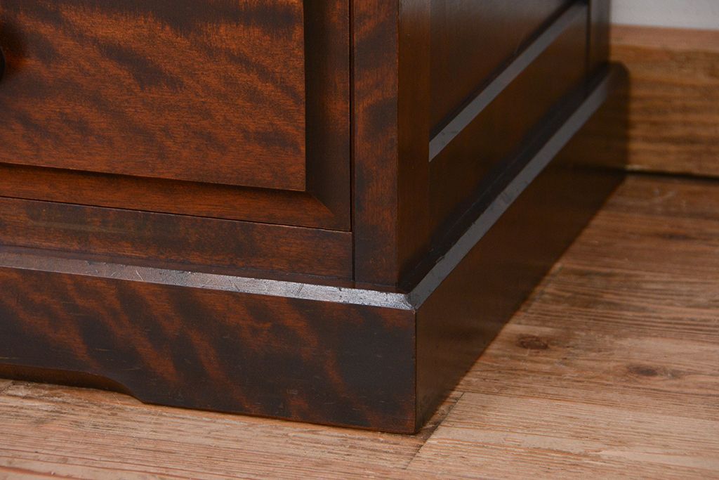 中古　北海道民芸家具　整理箪笥(チェスト、タンス)定価約24万円