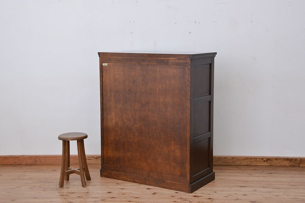 中古　北海道民芸家具　整理箪笥(チェスト、タンス)定価約24万円