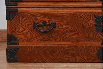 中古　伝統工芸　岩谷堂箪笥ワードローブ　定価約60万円(洋服タンス)