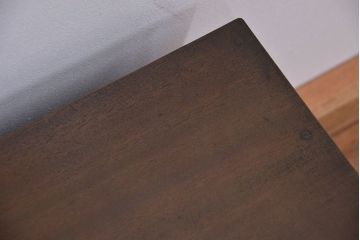 レトロ家具　昭和レトロ　小さなモールガラス収納棚