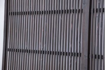 ★アンティーク　古い木の格子戸2枚セット