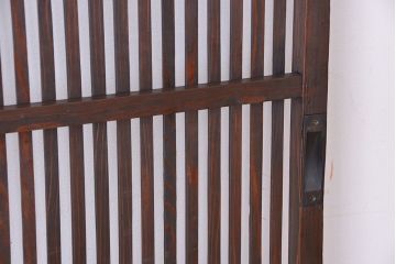 ★アンティーク　古い木の格子戸2枚セット