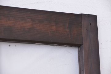 古民具・骨董　味わい深い自由蝶番の扉(ドア)