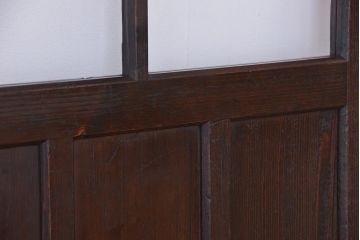 古民具・骨董　味わい深い自由蝶番の扉(ドア)