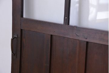 古民具・骨董　味わい深い自由蝶番の扉(ドア)