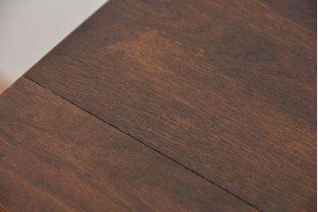 アンティーク家具　アンティーク　古いナラ材の格納式作業台付き片袖机(テーブル、作業台)