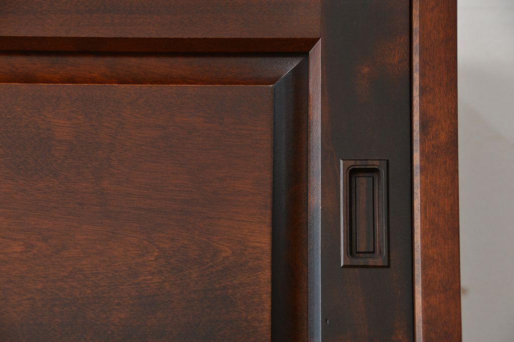 中古　北海道民芸家具　3段重ねチェスト、整理箪笥(定価約68万円)(整理タンス)