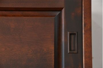 中古　北海道民芸家具　3段重ねチェスト、整理箪笥(定価約68万円)(整理タンス)