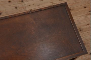 中古　北海道民芸家具　3段重ねチェスト、整理箪笥(定価約68万円)(整理タンス)