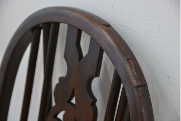 アンティーク家具　イギリスアンティーク　シックなダイニングチェア2脚セット(椅子、イス)