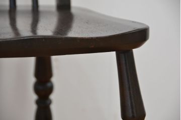 アンティーク家具　イギリスアンティーク　シックなダイニングチェア2脚セット(椅子、イス)