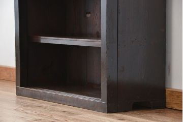 アンティーク家具　古民具・骨董　味わい深いシンプルな飾り棚(陳列棚)
