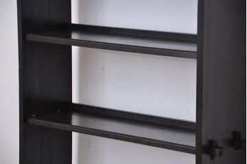 アンティーク家具　アンティーク　古い木のシックな楔本棚(飾り棚)