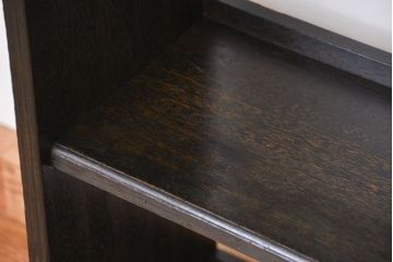 アンティーク家具　アンティーク　古い木のシックな楔本棚(飾り棚)