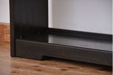 アンティーク家具　アンティーク　古い木のシックな楔本棚(飾り棚)