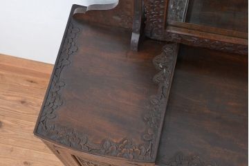 ビンテージ　中古 軽井沢彫りドレッサー(鏡台)