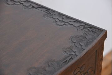 ビンテージ　中古 軽井沢彫りドレッサー(鏡台)